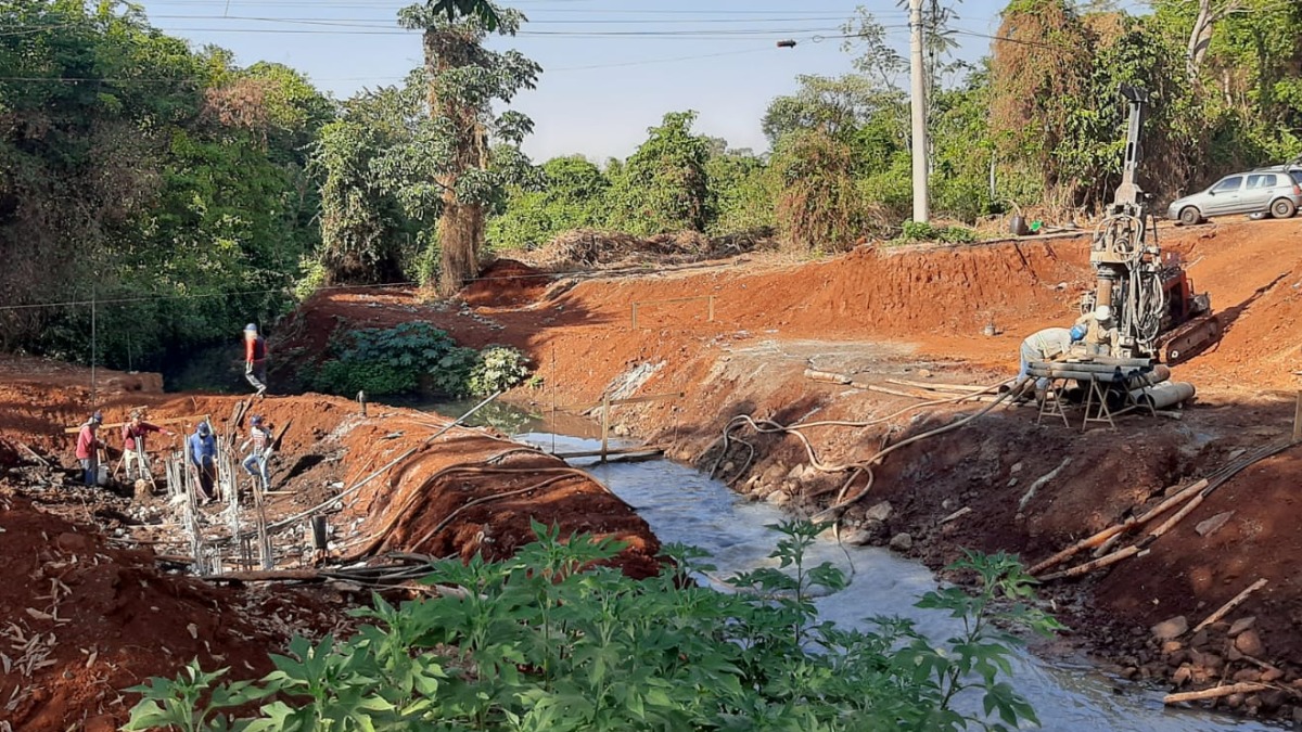 reconstrução ponte Royal Park