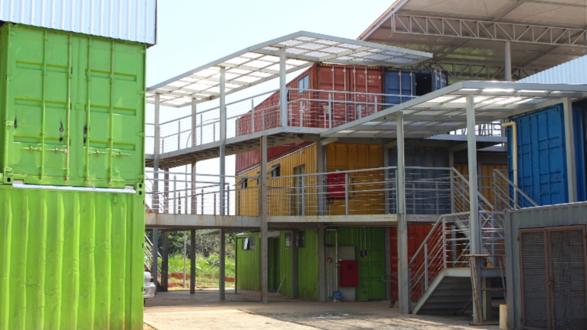 contêiner sustentável