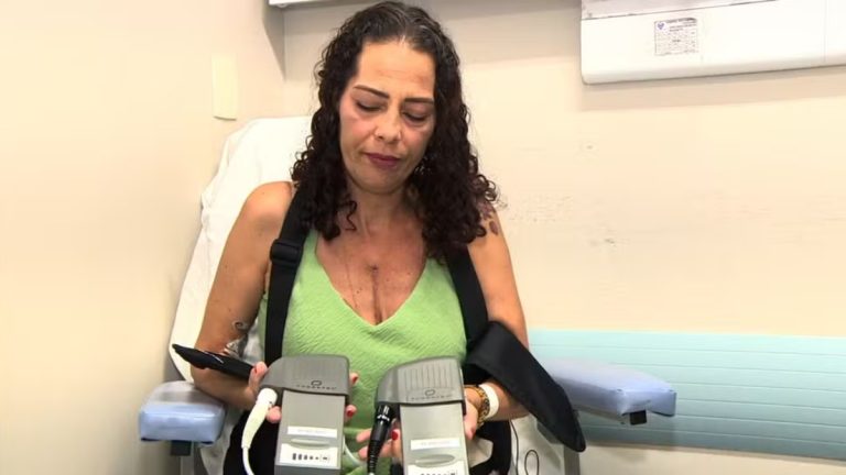 Paciente recebe 1º implante de coração