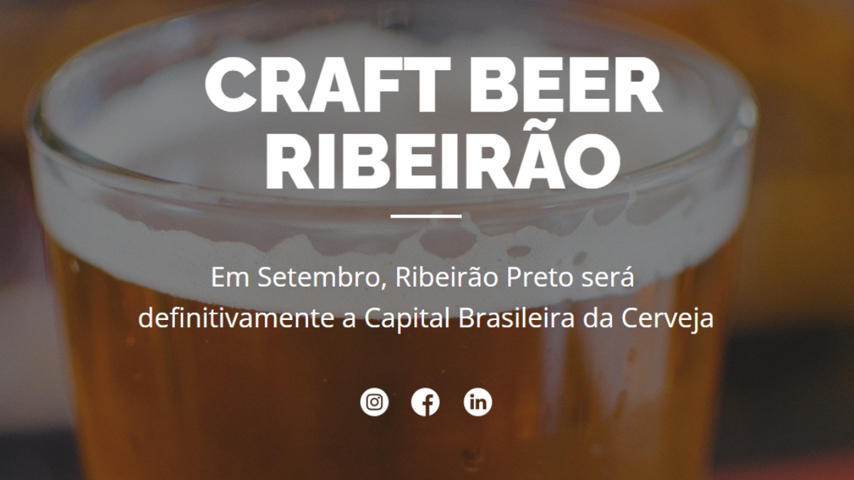 evento cervejeiro Ribeirão