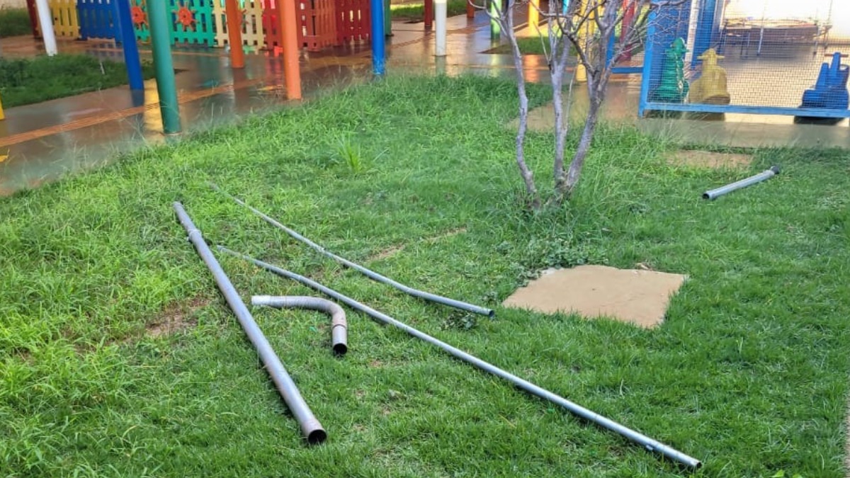 Criminosos furtam creche no Jardim Paiva