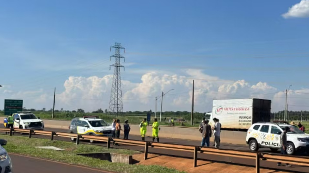 acidente criança rodovia