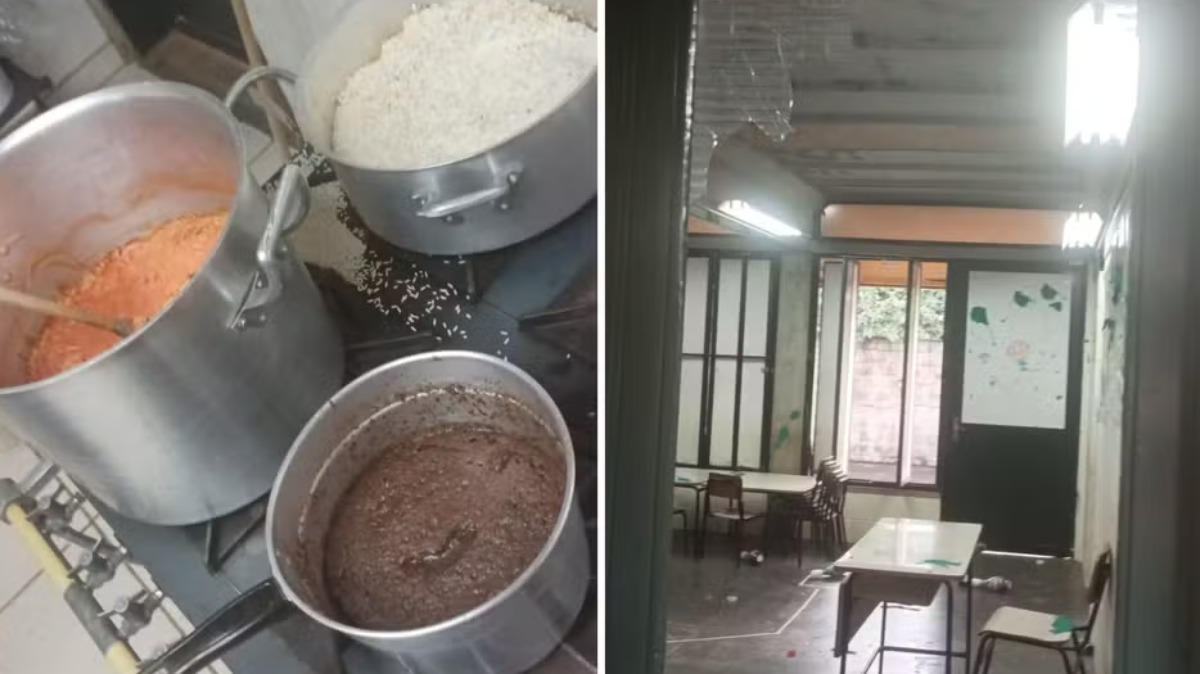 Ladrões invadem escola de educação infantil