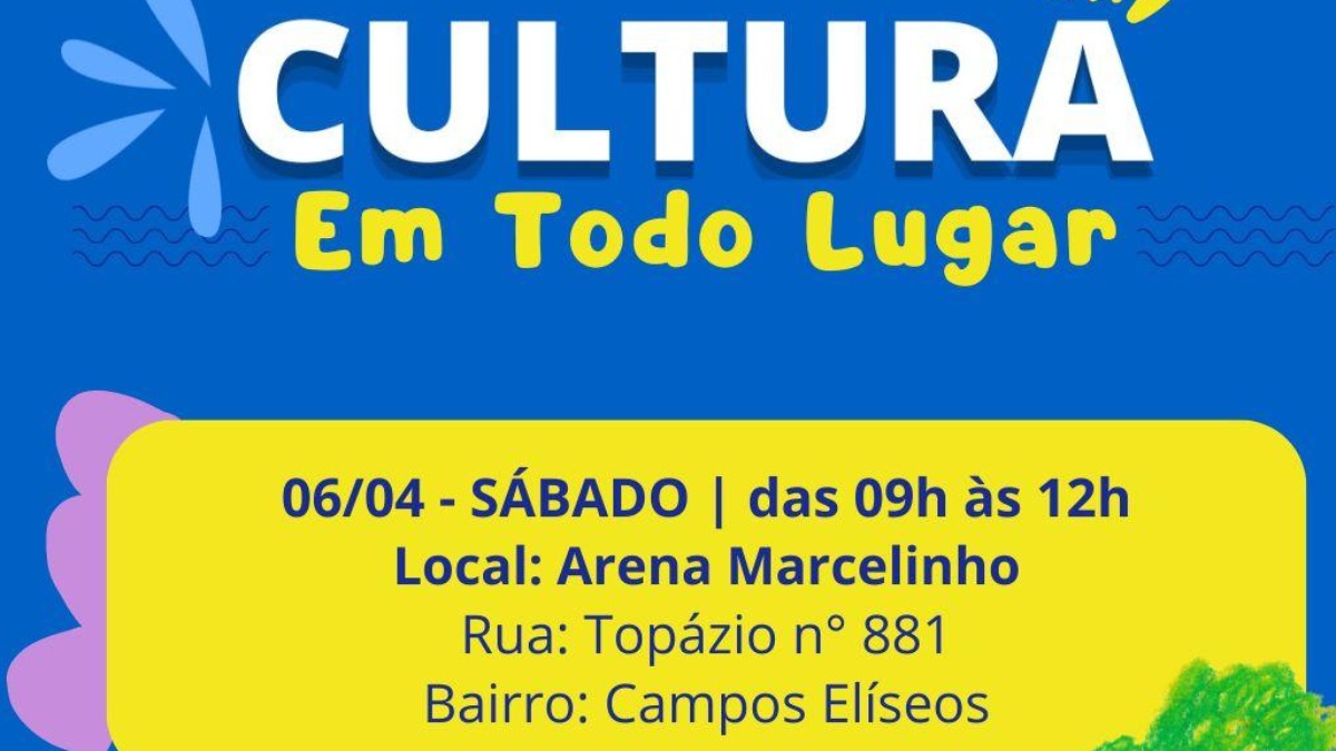Projeto Cultura em Todo Lugar acontece