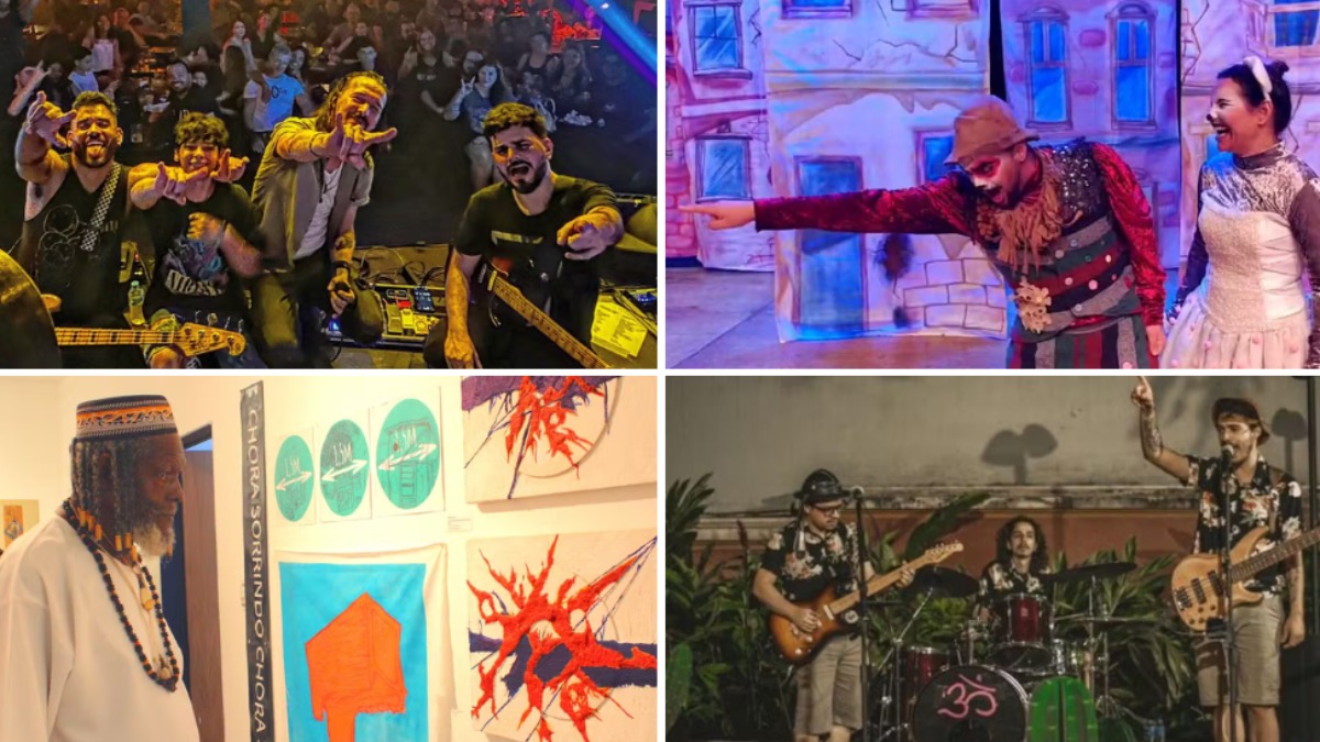 programação fim de semana