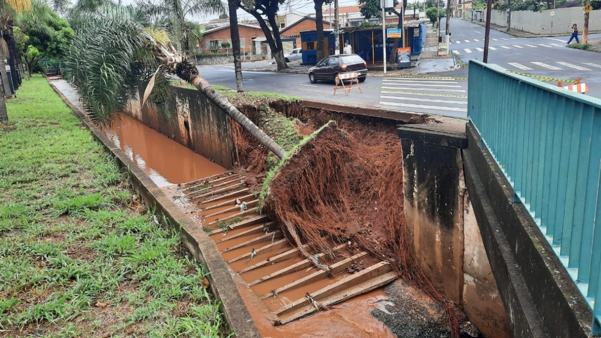 Obras talude Antônio Helena