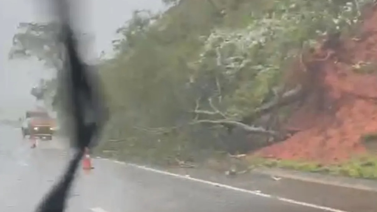 deslizamento de encosta