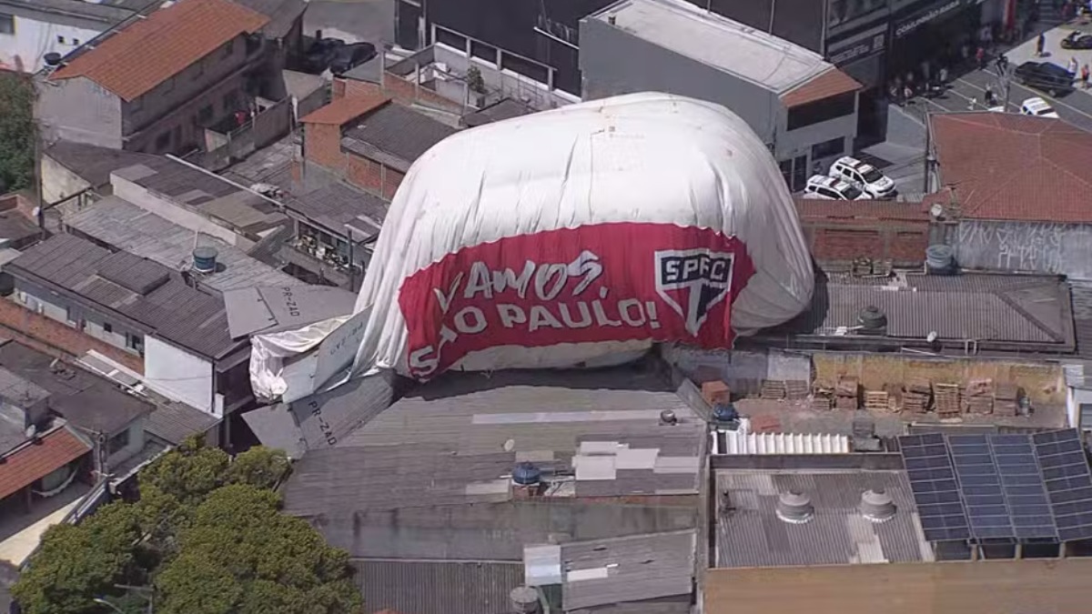 Dirigível construído em São Carlos e