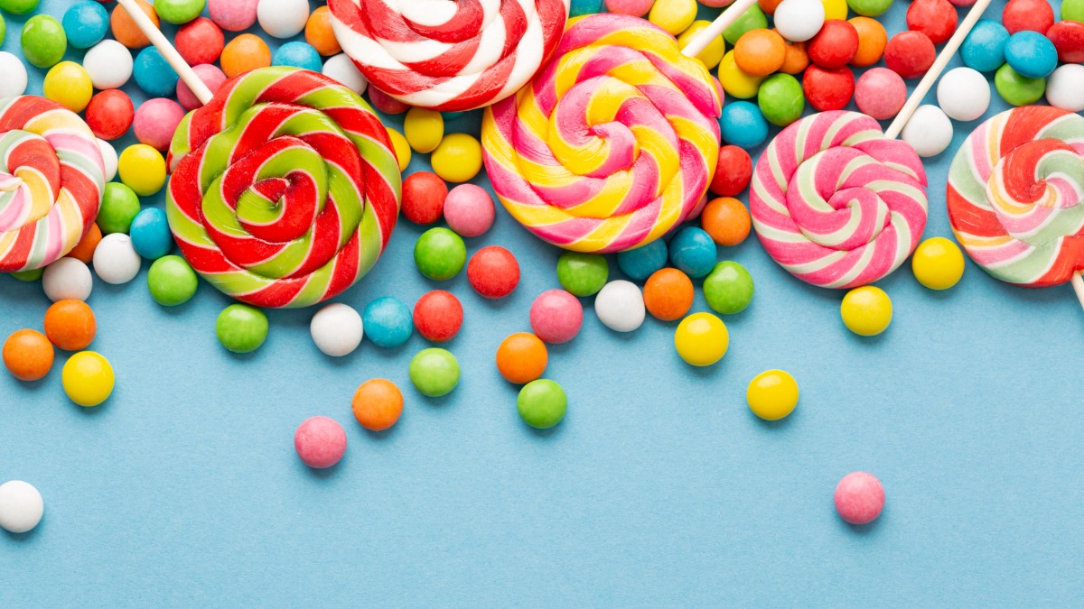 doces na alimentação