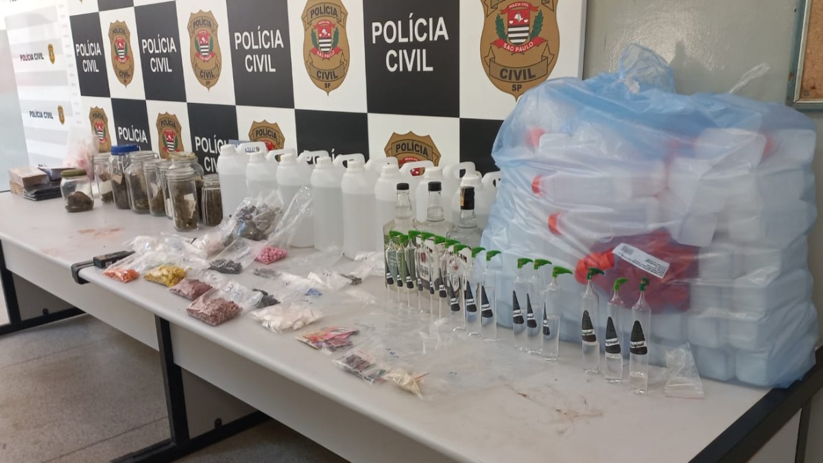 Apreensão de drogas