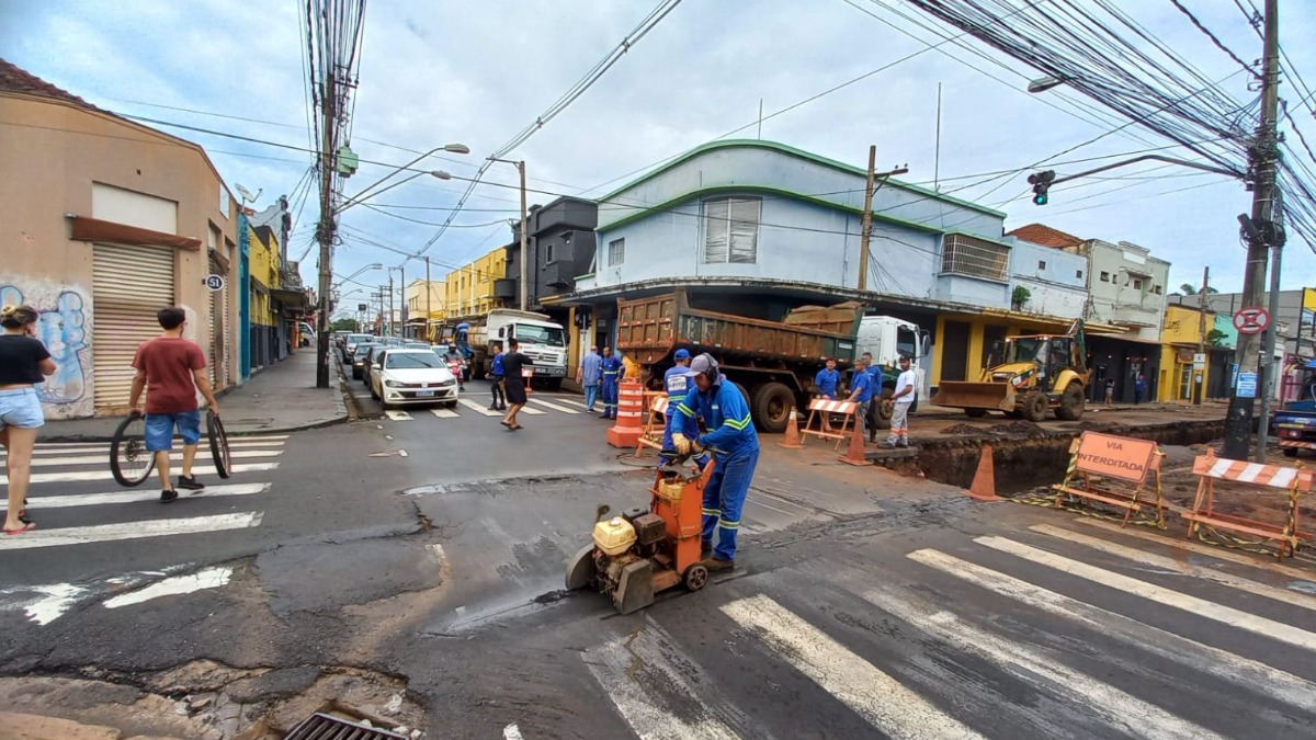 Novo trecho da Duque de Caxias