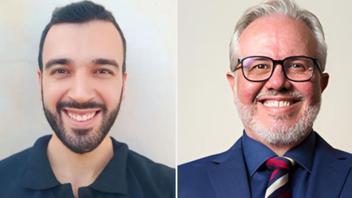 Dois candidatos à Prefeitura de Ribeirão