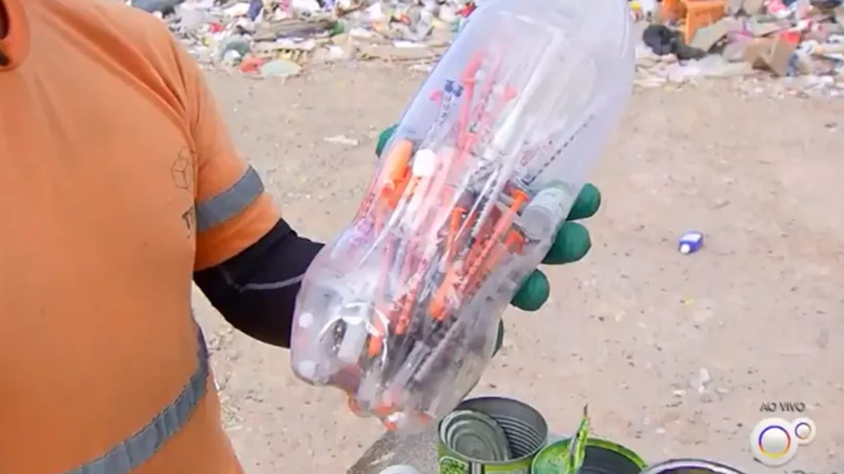 segurança trabalhadores resíduos perfurocortantes