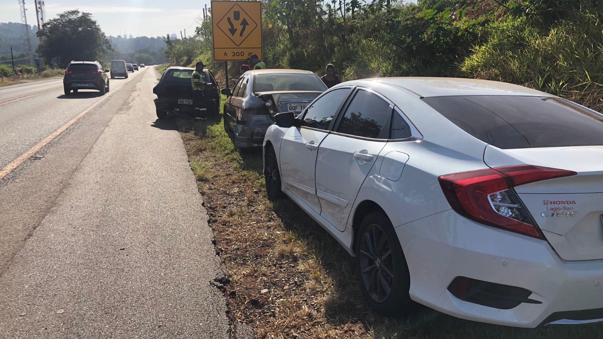 acidente na Rodovia Geovana