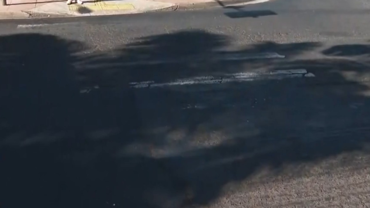 sinalização solo pedestres