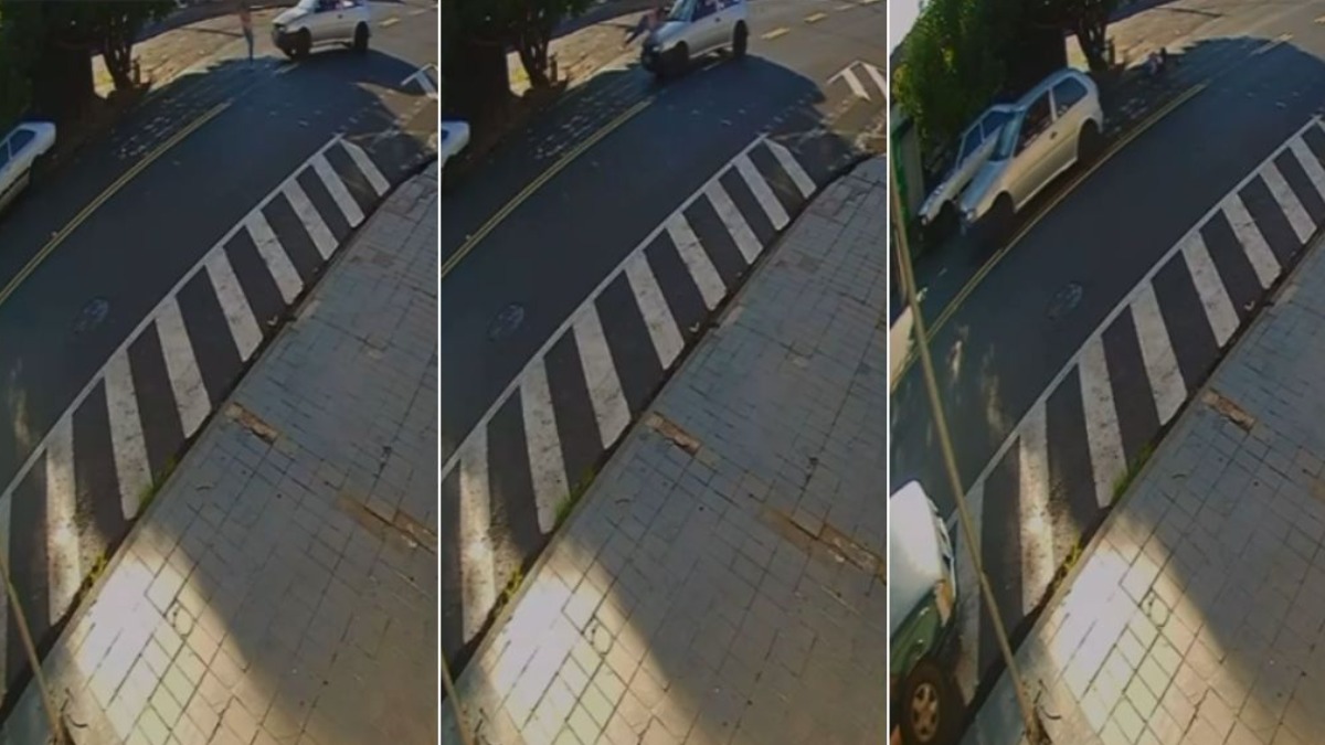 Estudante é atropelada e motorista foge