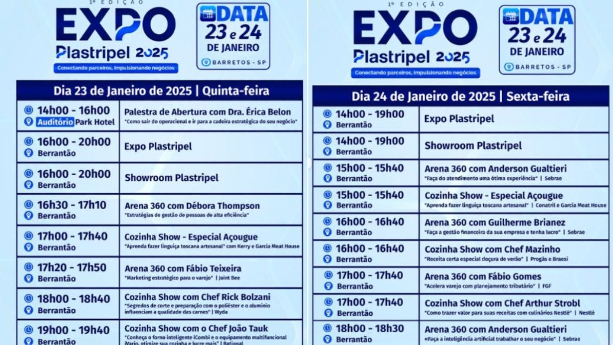 Barretos recebe evento com oficinas sobre