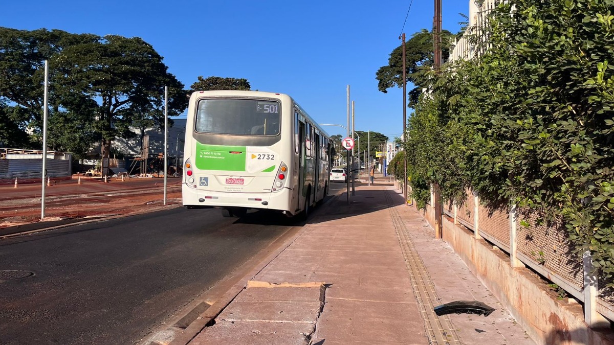 falta ponto ônibus