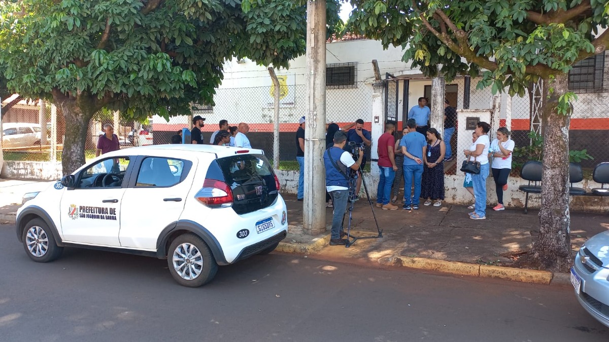 A cidade inteira está arrasada