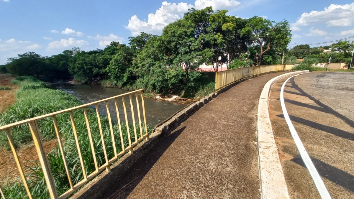 pontes Via Norte sem proteção