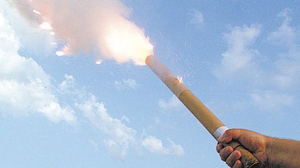 fogos de artifício proibidos