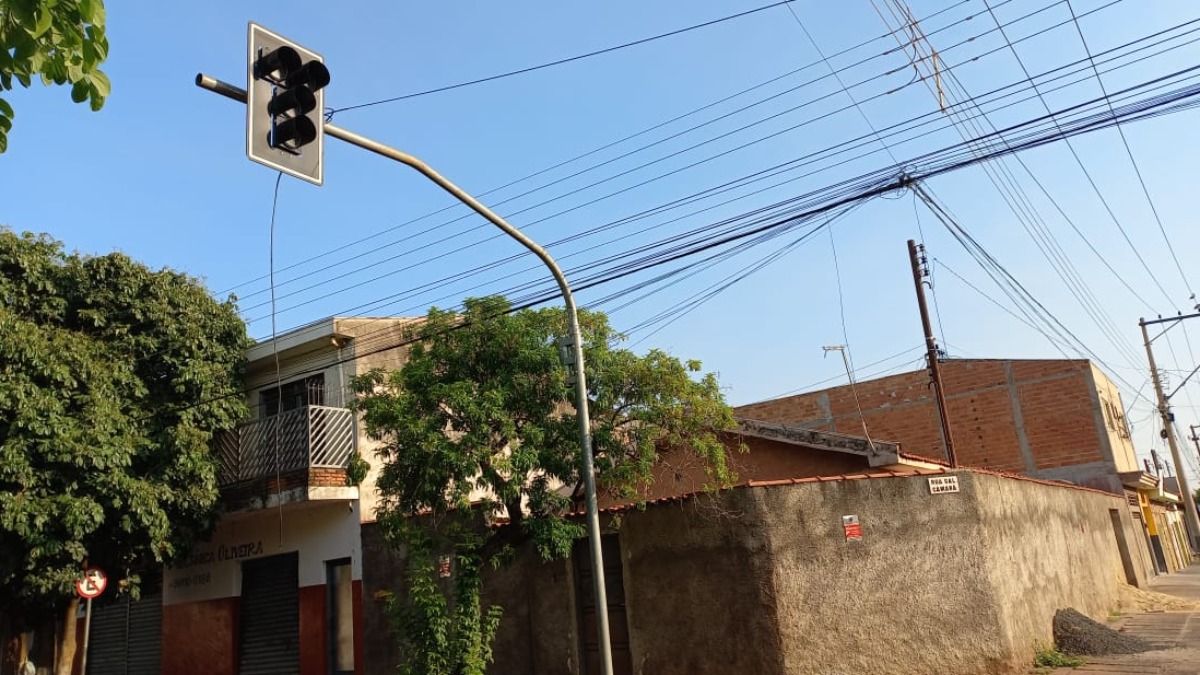 furto fios semáforos