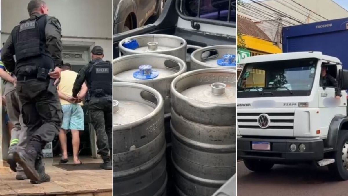 Três homens são presos por suspeita