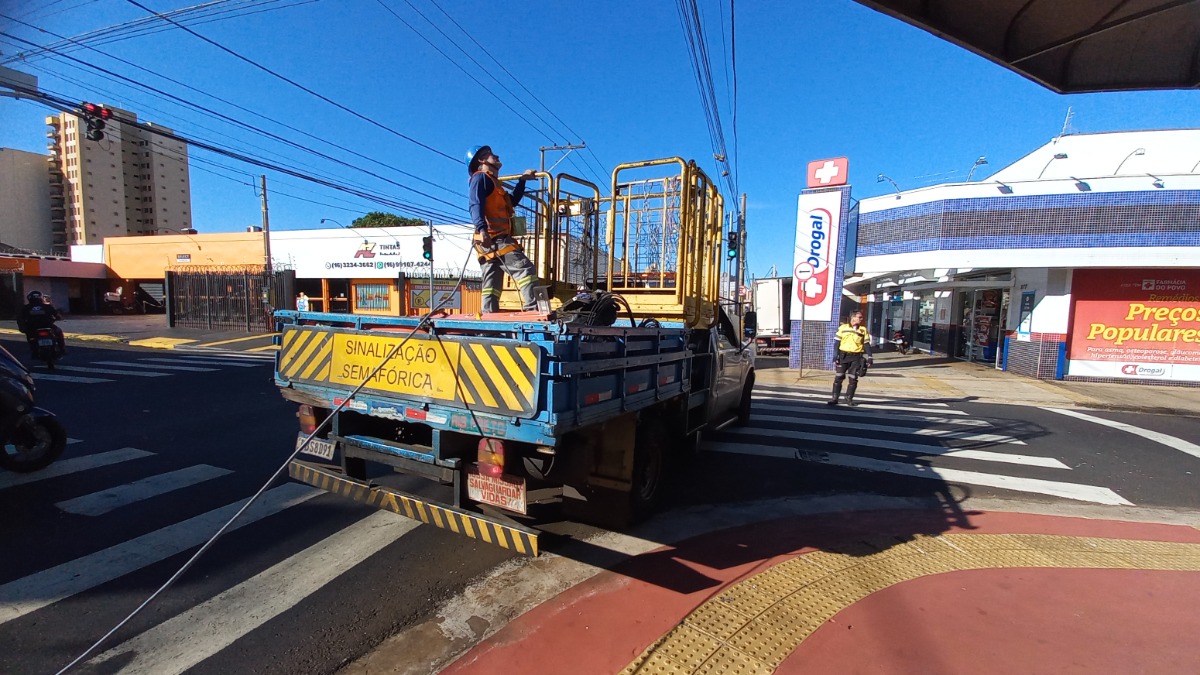 furto fiação semáforos