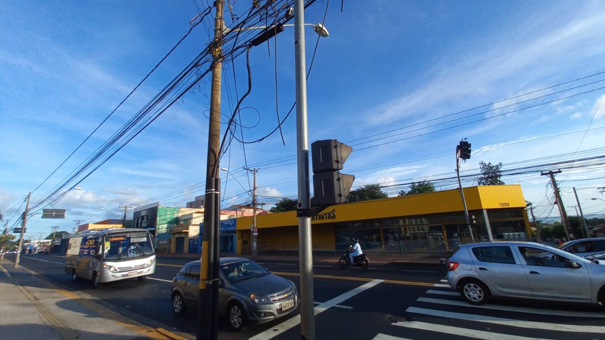 furto fios semáforos