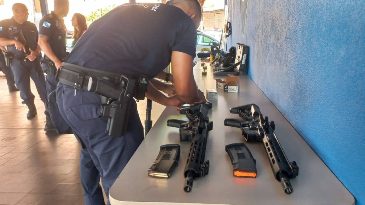 GCM de Ribeirão recebe fuzis para