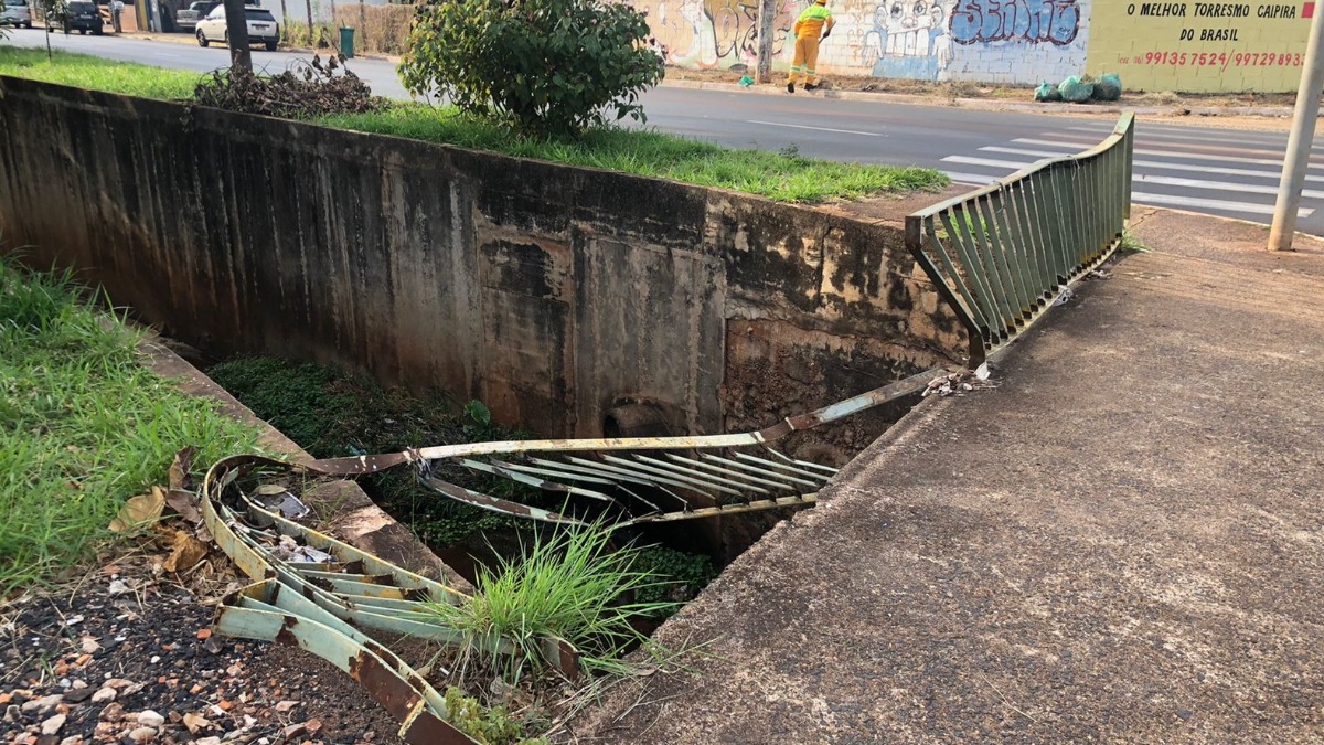 grades de proteção pontes