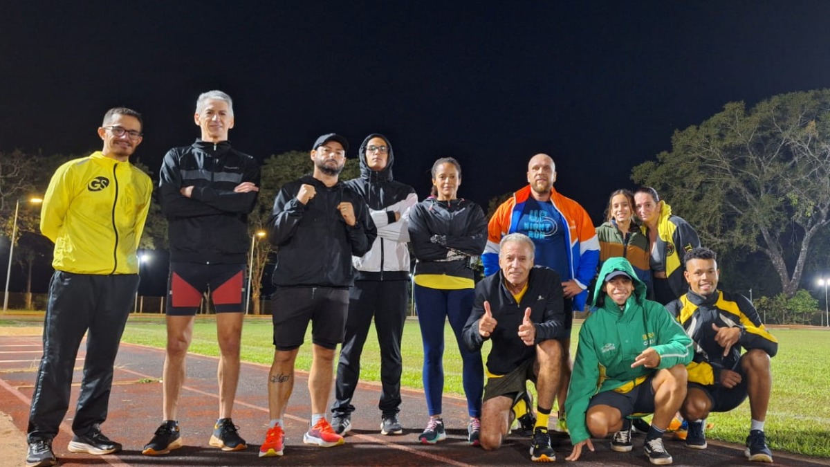 Levar mais de 100 atletas