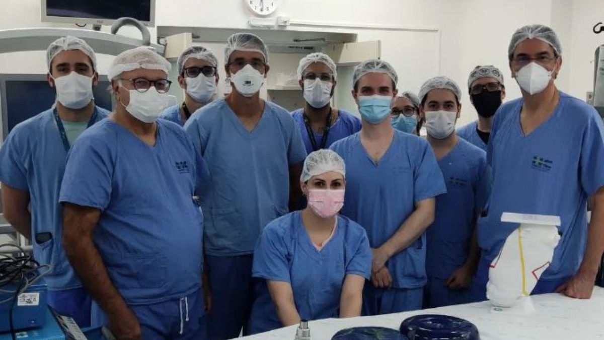 separação de gêmeas siamesas