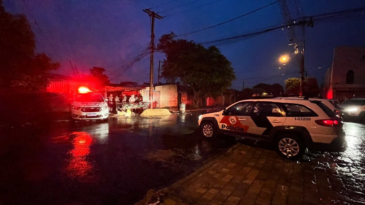 tiros Jardim Jandaia