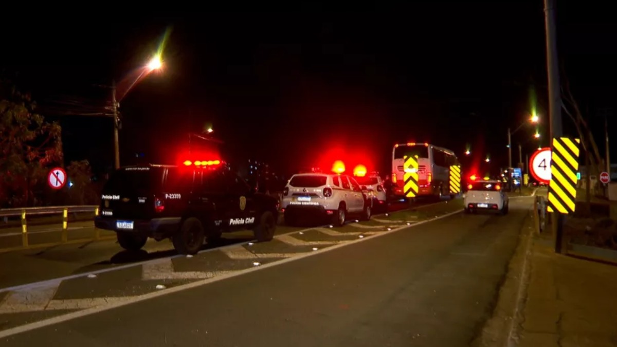 morte atropelamento ônibus