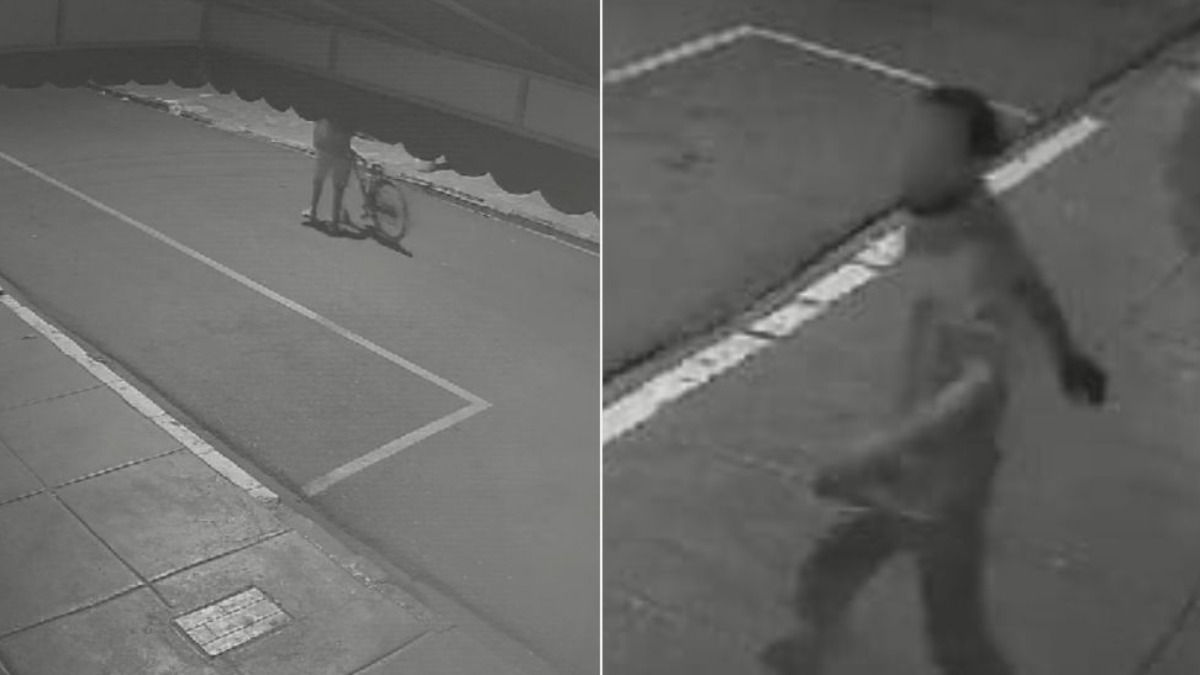 Ladrão tenta furtar fiação e deixa