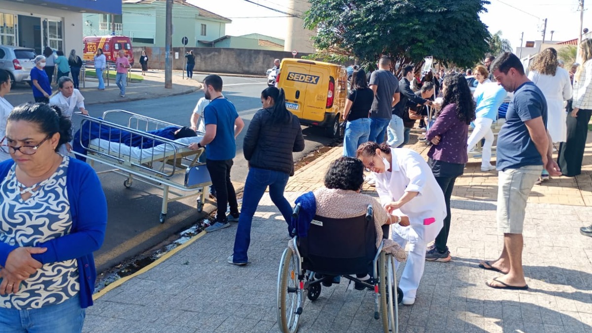 explosão transformador hospital