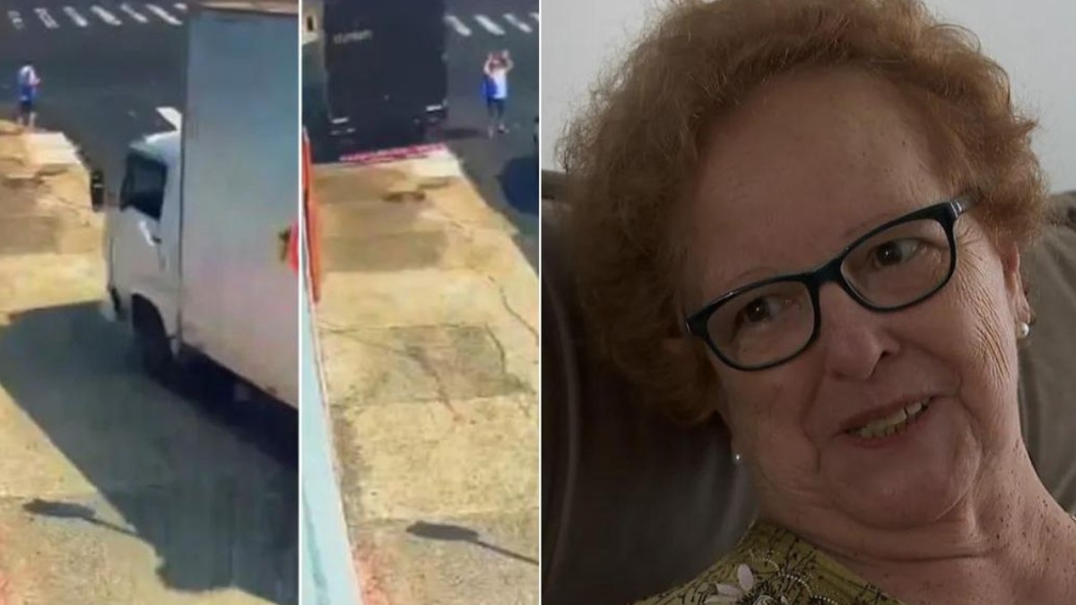 acidente idosa halloween