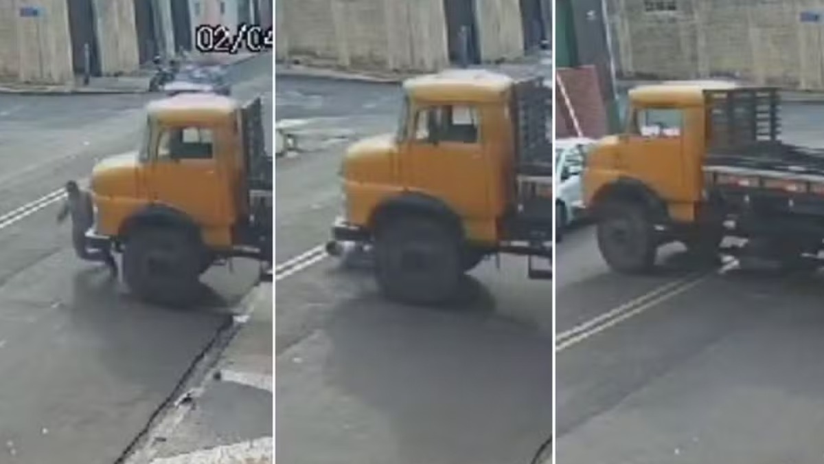 Borracheiro salva idoso de um segundo