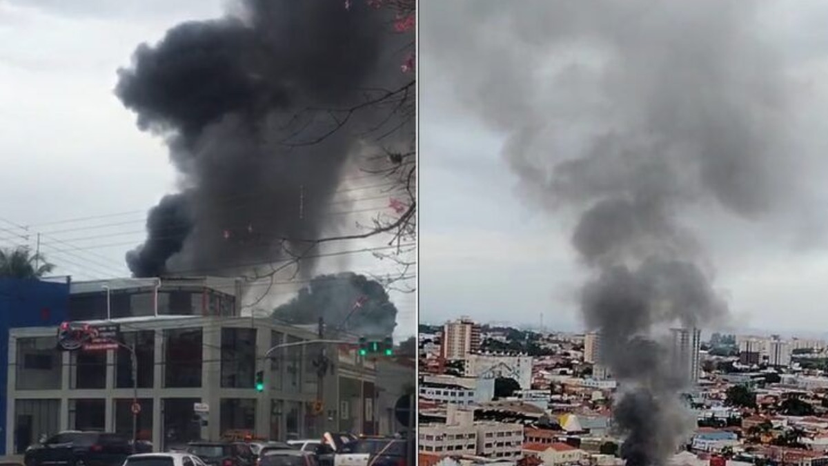 incêndio loja elétrica Rio Claro