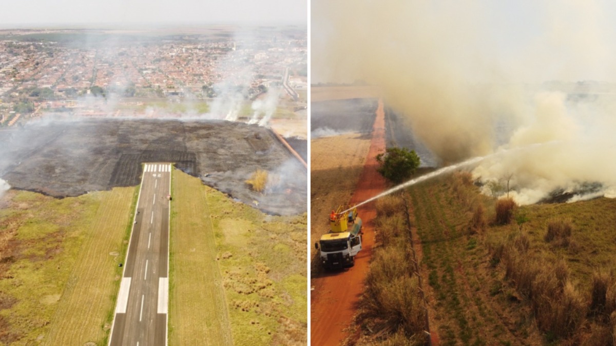 Incêndios Ribeirão Franca