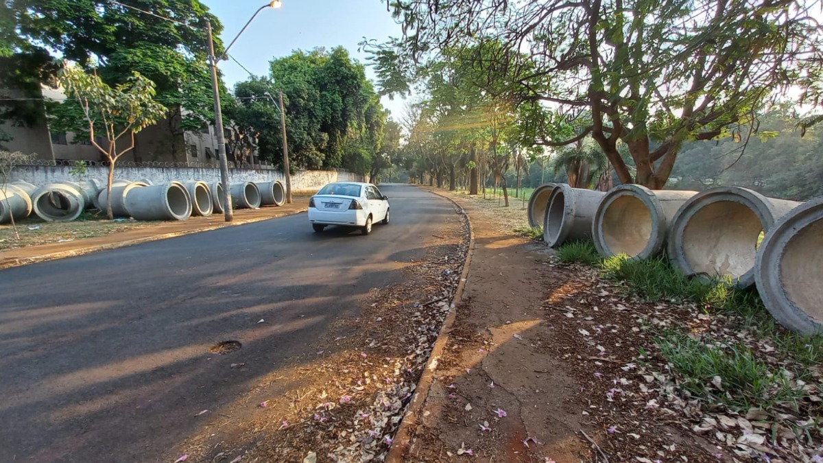 Trecho da avenida Dom Bernardo José