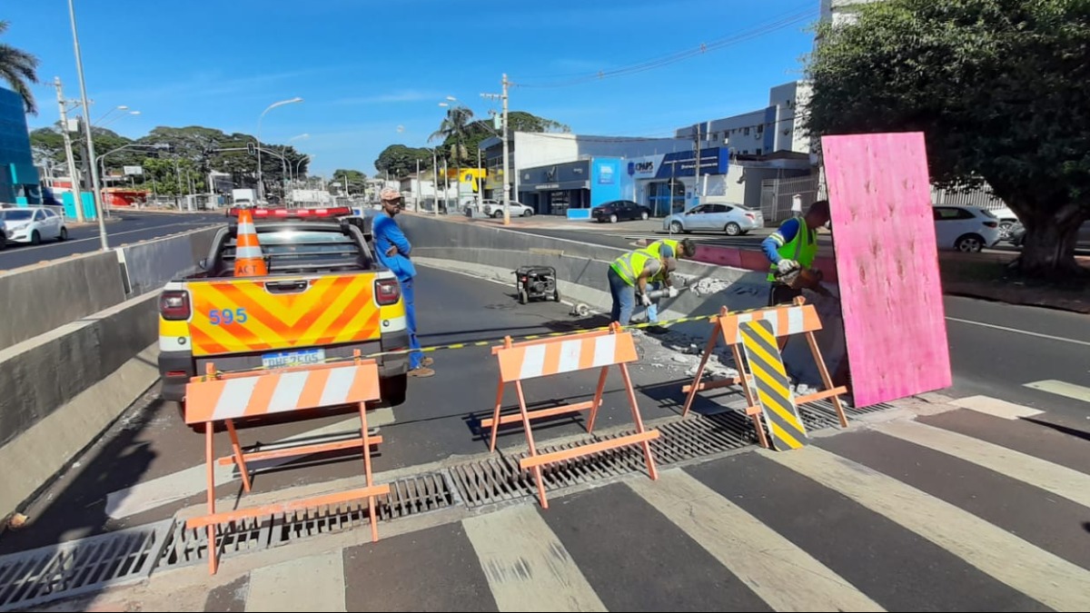 RP Mobi interdita túnel da avenida