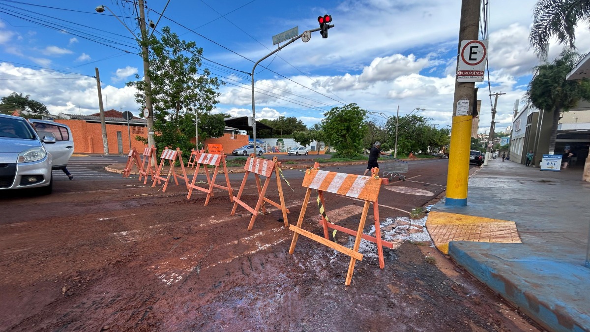 Último trecho da avenida Pio XII