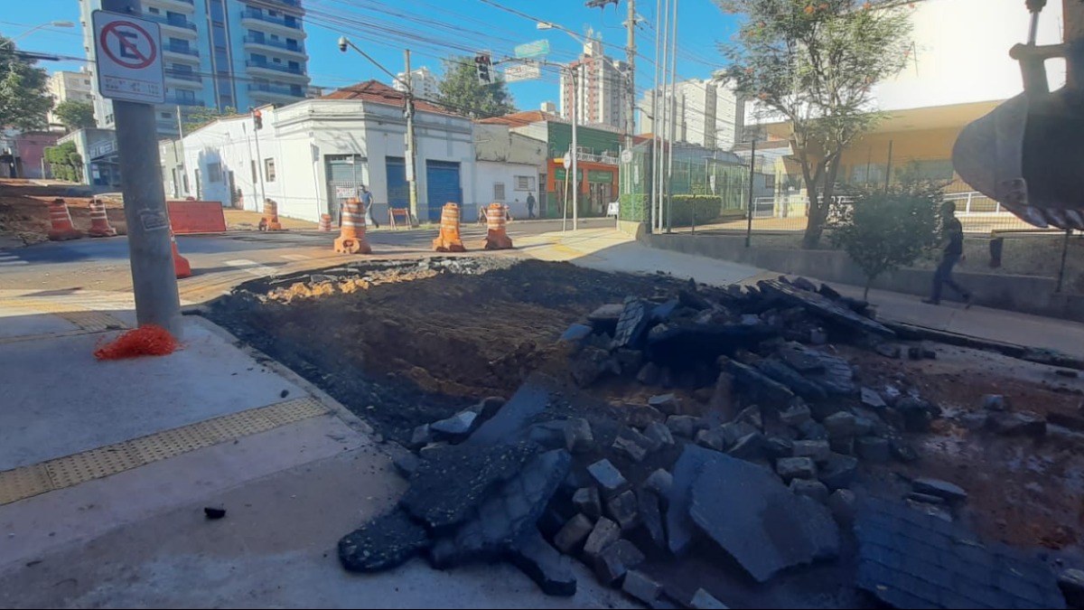 Rua Lafaiete entra em obras