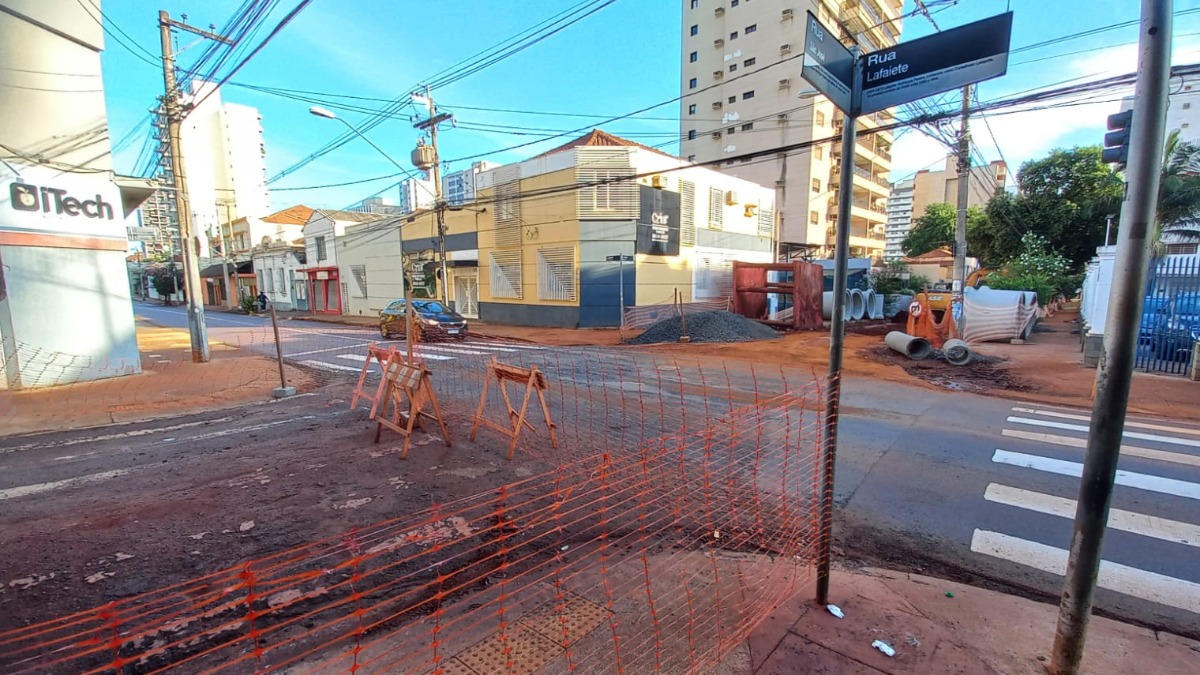 Novo trecho da rua São José
