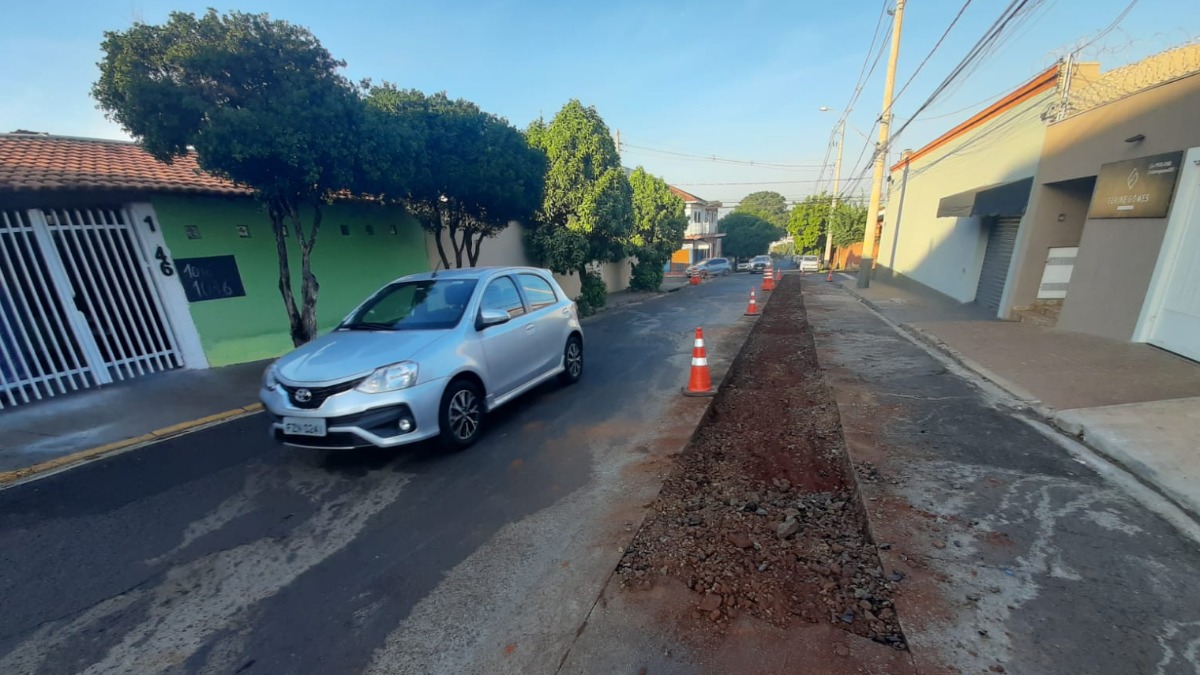 Interdição rua Cesário Mota