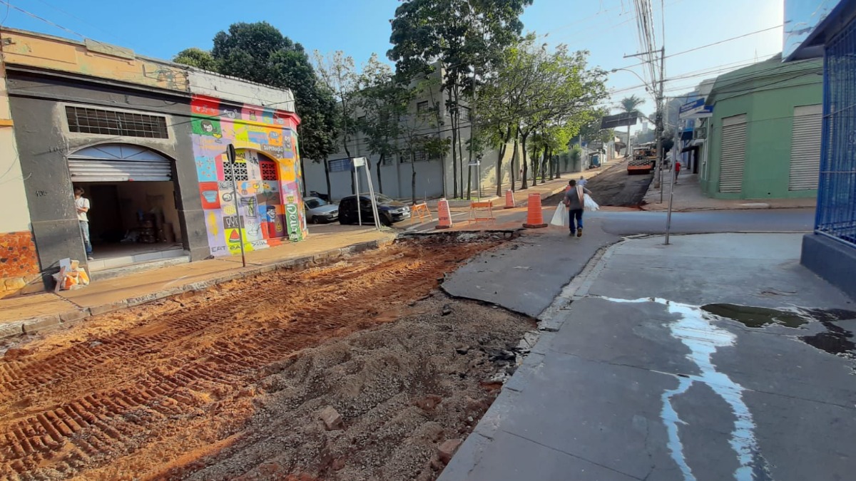 obras corredor ônibus