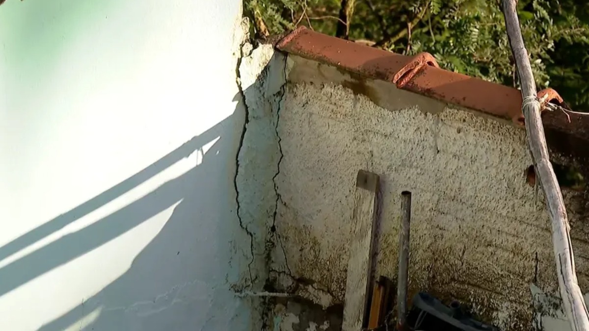 deslizamento de terra