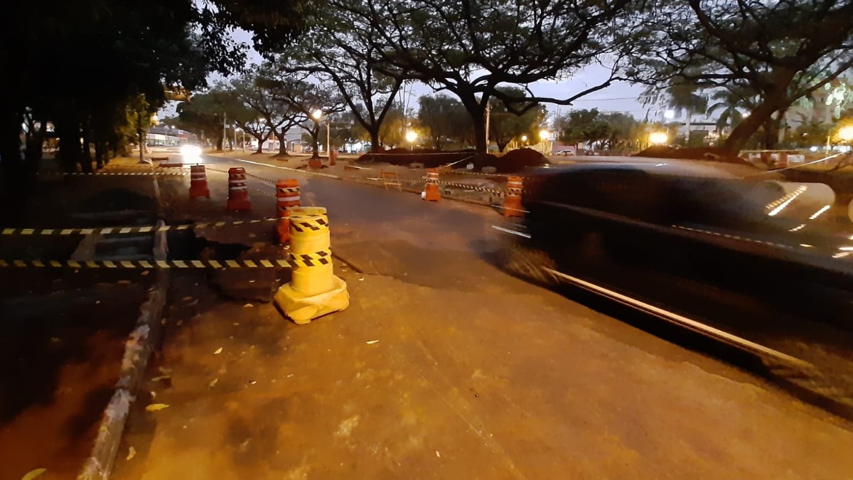 bloqueios avenidas Treze de Maio